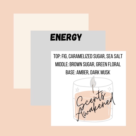 7 OZ Soy Brown Sugar and Fig Candle - Picture 3 of 3